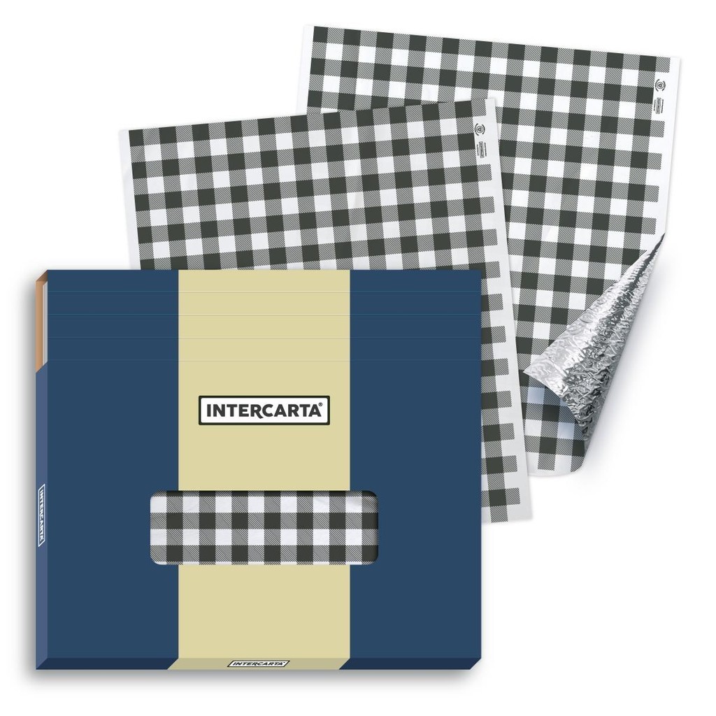 Papel Acoplado Térmico Hambúrguer Hot Dog 33x37cm 250 Folhas