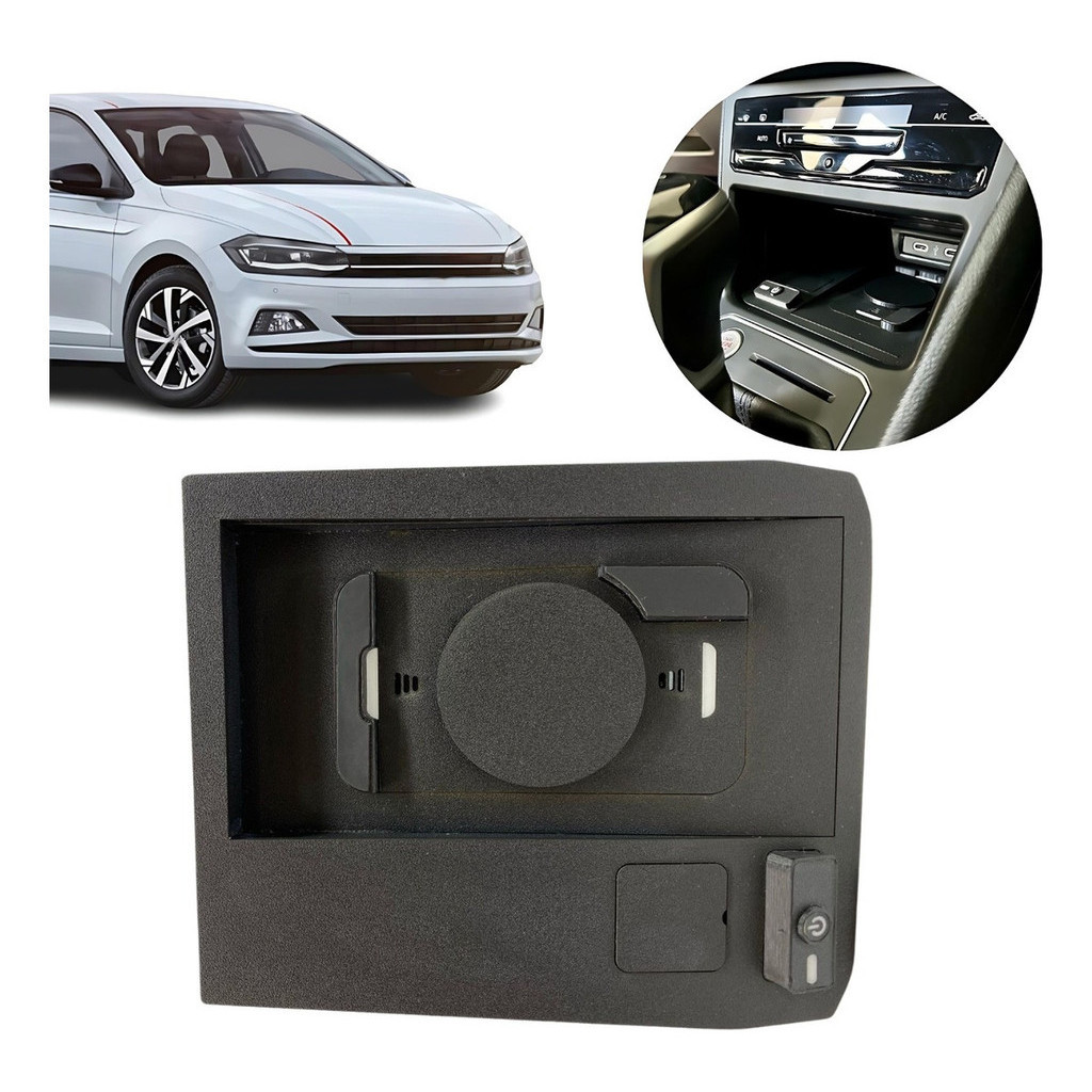 Carregador Por Indução Naf Tech Clássico VW Polo 18/22