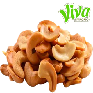 CASTANHA DE CAJU BANDAS TORRADA E SALGADA SAFRA NOVA 1KG