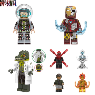 Compatível com LEGO Marvel Animação Série Novo Homem De Ferro Homem-Aranha Montagem Building Blocks Figuras-Brinquedo Modelo de Aniversário Assembleia Educativa Infantil