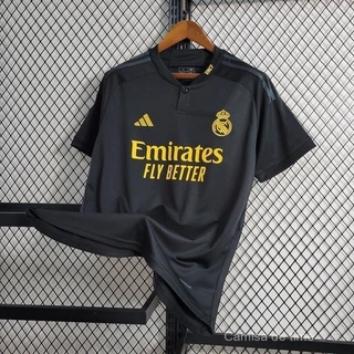 Camisa Da Equipe Masculina 23-24 III Real Madrid Football HM