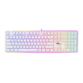 Teclado Mecanico Gamer Royal Kludge RK918, RGB, Switch Blue, Branco, RK918-WHIT-Q em Oferta na Shopee