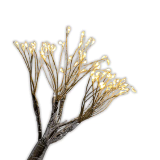 Pendente Iluminado Enfeite Árvore Natal Luzes Warm 30cm 210W Bivolt Decoração Natal Premium
