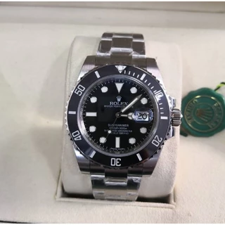 Relógio Automático Masculino Submariner Premium Aço 904L Aprova D´Agua Com Caixa Premium + Documentos + Sacola Premium Luxo