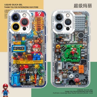 Capa Para Xiaomi Redmi Note 13 Pro 5G 12 4G 12S 13C 12C 10C A2 A1 Plus A3 De Celular Flexível Em TPU Jogo Super Mario Bros . X Câmera Protetora INS Cartoon Proteção Total