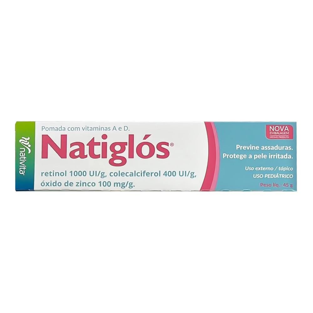 NATIGLOS POMADA COM 45G