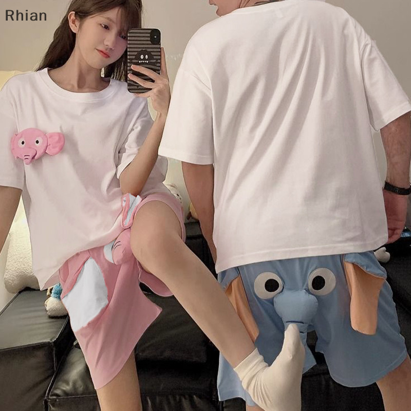 [Conjunto De Pijamas De Duas Peças Para Casais COD