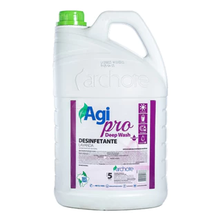 Desinfetante Deep Wash Lavanda 5L Agipro em Oferta na Shopee