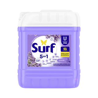 Lava Roupas Líquido Lavanda Profissional 7L Surf