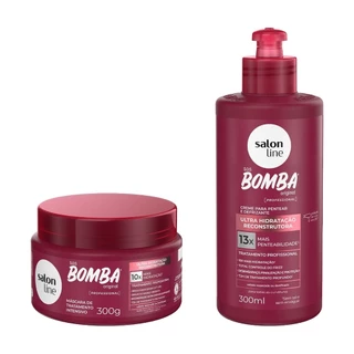 Kit Finalização SOS Bomba Ultra-Hidratação Reconstrutora em Oferta na Shopee