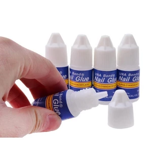 KIT 1/5/10 Unidades Cola Para Posticas Nail Glue - Gel / Fibra y Porcelana – Todo lo Que Necesitas Saber - WL em Oferta na Shopee