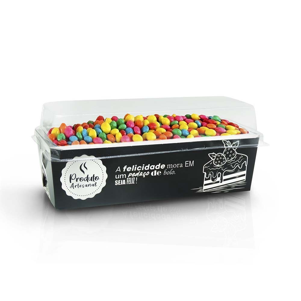 Forma de Bolo Forneavel - Full Black - Caixa 50 Un