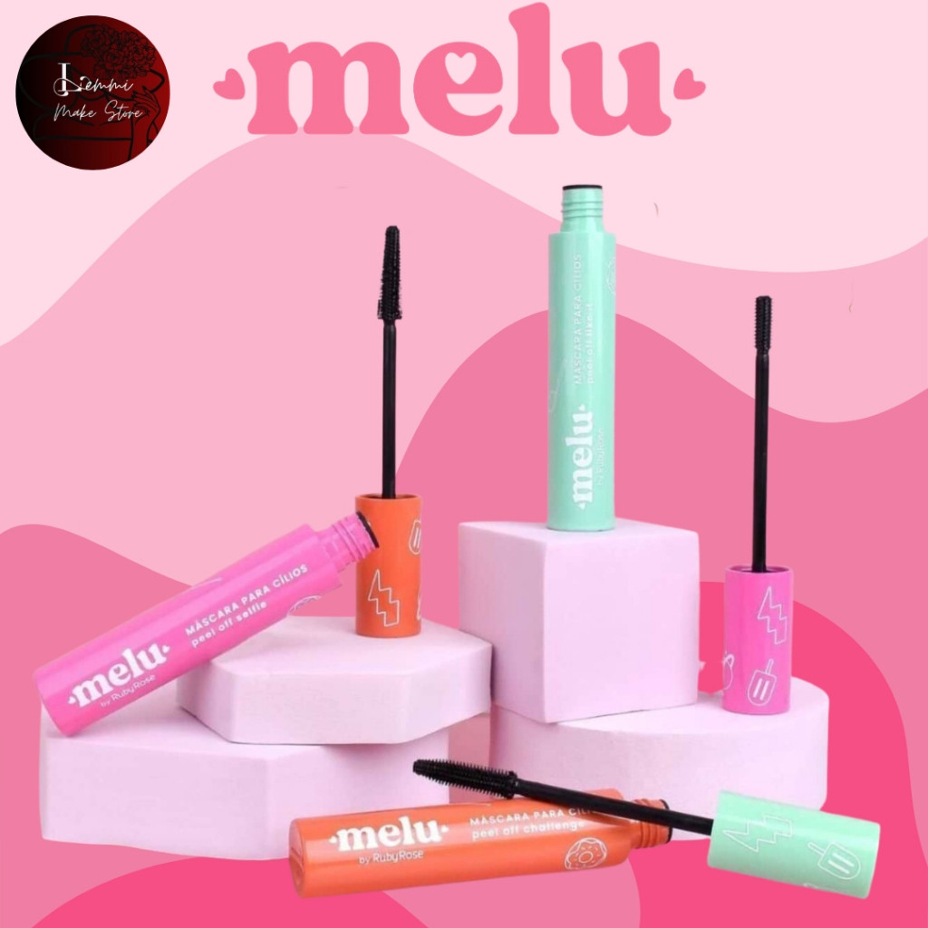 Mascara De Cilios Melu Ruby Rose Rimel Peel Off Alta Fixação | Shopee ...
