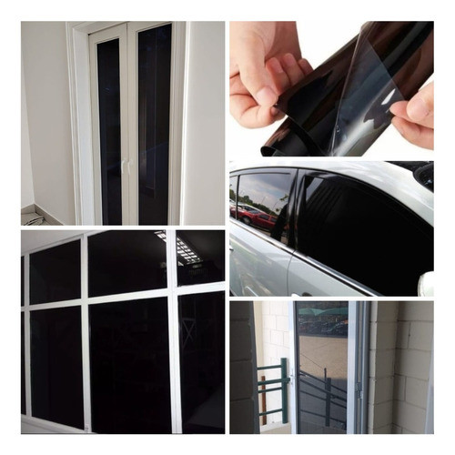 Insulfim Fumê 0,75x2,50m G5 G20 G35 Automotiva Residencial | Shopee Brasil