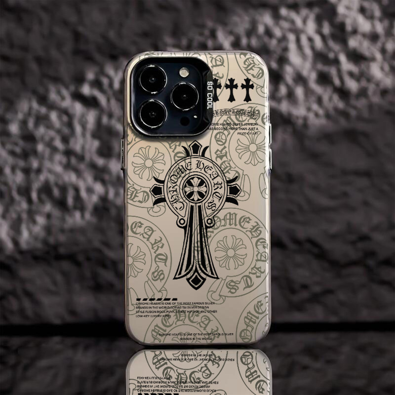 Capinha Capa Samsung anti impactoe Fosco Popular Chrome Hearts