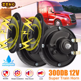 Envio Em 1 Dia ! 2 Pçs 300DB Buzinas De Trem Super Altas 12V Kit De Substituição De Ar À Prova D'água Para Carro Motocicleta Caminhão Bicicleta Barco