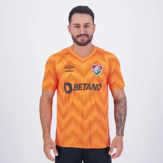 Camisa Umbro Fluminense Goleiro 2024 Laranja