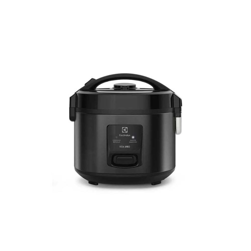 Panela de arroz eletrica Electrolux 2,0L Efficient ERC10 Preto com visor de vidro