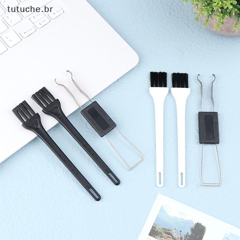 TU 3 Pçs/Set Teclado Extrator Interruptor Kit Para Mecânico Keycap Substituição Ferramenta Remoção Escova Limpeza BR