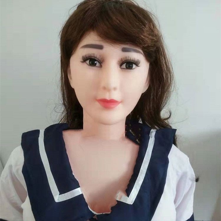 Novo estilo boneca inflável inflável Silicone Semi-entidade boneca ...