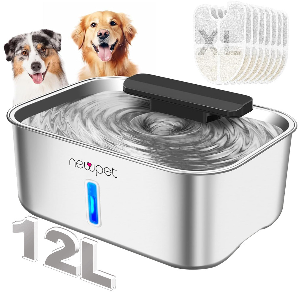 Newpet Bebedouro Fonte de Água Automática Elétrica Bivolt para Gato Cão ...