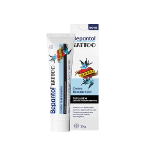 Creme Restaurador Bepantol Tattoo 30g em Oferta na Shopee