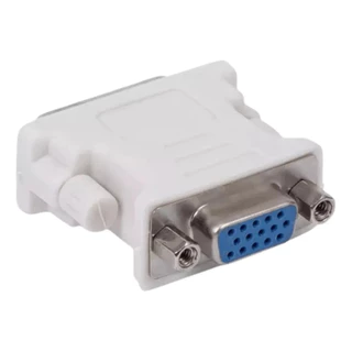Adaptador Dvi-i 24+5 Pinos Macho Para VGA 15 Pinos Femea Cabo VGA Cabo DVI