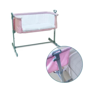Berço Lateral Acoplado Compacto Side By Side Co-Sleeper Baby Style