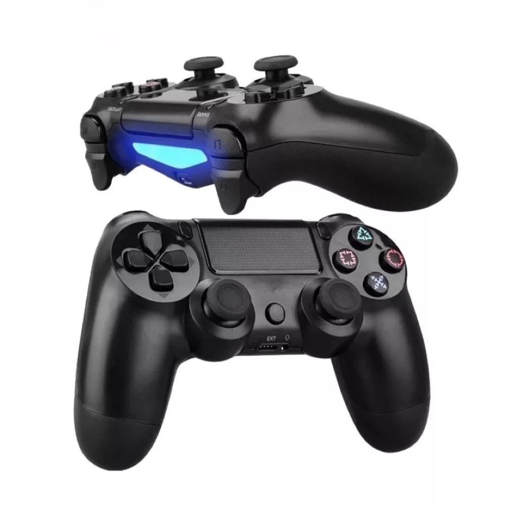 Gamepad Dualshock Compatible With Pc Kit Controle Sem Fio Ps4