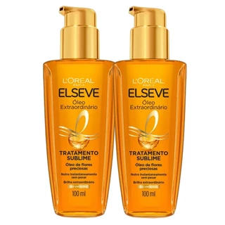 Kit Óleo Capilar Elseve Extraordinário 100ml - 2 Unidades