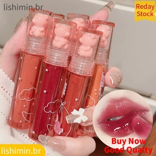 6 Color Crystal Esmalte Labial De Urso De Bagas Congeladas , Durável À Prova D'água E Resistente A Manchas Brilho Transparente , Colorido Completo Bom Presente Para Mulheres em Oferta na Shopee