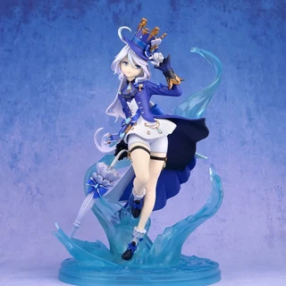 Genshin Impact O Deus Da Justiça Focalors Furina Figura Estátua