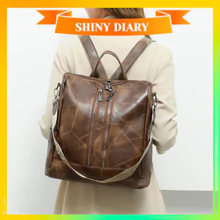 SHINYDIARY Mochila Feminina Masculino Escolar Passeio Coreano Grande Capacidade Impermeável