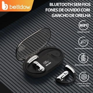 BETTDOW J217 Wireless Sport Earphones Bluetooth 5.3 Mic Earbuds Headphone EarPods for iphone Android em Oferta na Shopee