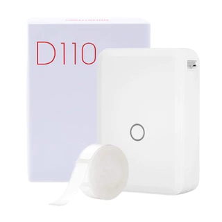 IMPRESSORA NIIMBOT D110 BLUETOOTH + 1 ROLO ETIQUETA TAM 15X30 BRANCA