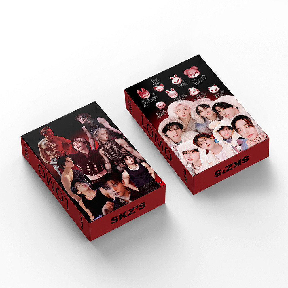 55pcs/box HYUNJIN STRAY KIDS SKZ HOP Photocards Álbum De Cartões