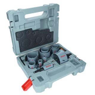 Jogo Serras Copo 19 a 76mm Bosch HSS Bimetal com Cobalto 15 Peças