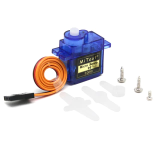 MICRO SERVO MOTOR 9G SG90 TOWERPRO + ACESSÓRIOS