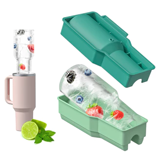 Molde De Gelo Stanley , Bandejas Para Cubos Copos 20-30-40 Oz , Bandeja Com Tampa E Caixa Whiskey/Drinks/Juice
