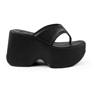 Sandália Tamanco Moda Flat Plataforma Anabela Salto Alto