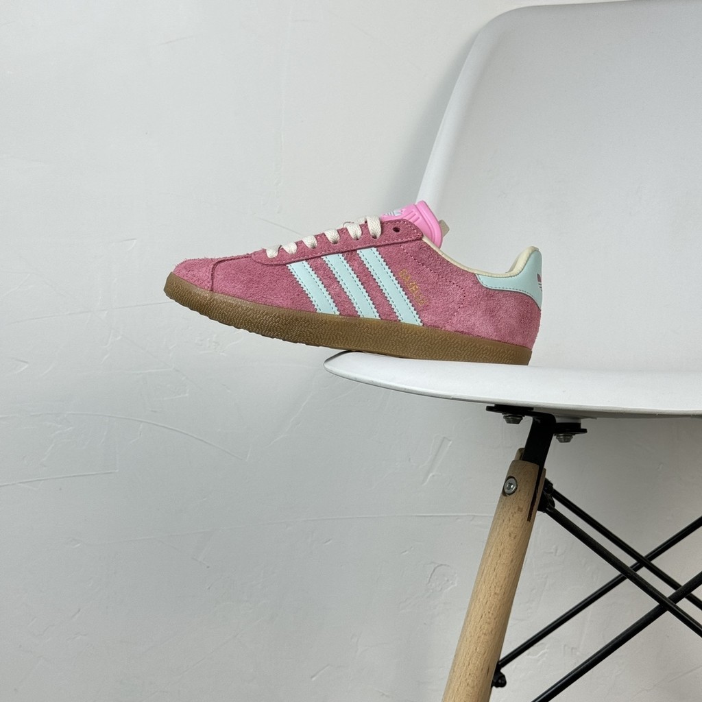 Originais Gazelle 90 retro Versátil Sapatos De Prancha Esportiva casual " Rose Pink " IH5015 36-45