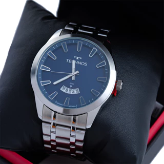 Relógio Technos Prateado Masculino Racer 2115KZB/1A