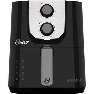 Fritadeira Elétrica Sem Óleo Oster Black Perform 4,5L - OFRT510