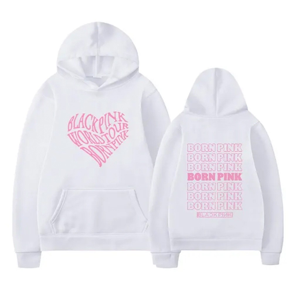Moletom Canguru Black Pink Born Pink World Tour | Shopee Brasil