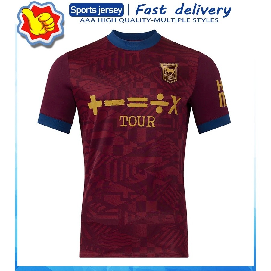 2024 2025 versão fã Ipswich Town Away Jerseys personalizável