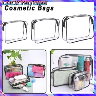 LUCKYSTOREGOODS Sacos De Cosméticos Para Viagem PVC À Prova D'água Com Zíper
