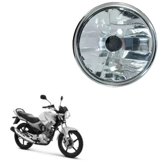 Farol Yamaha Factor 125 Completo Aro Cromado 2006 2016