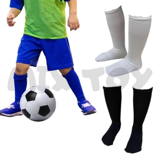 Kit com 3 Meião De Futebol Esportivo Infantil e Juvenil Longo 25 ao 36 Esporte