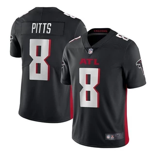 Camisa de Rugby Atlanta Falcon de comércio exterior No. 8 Kyle Pitts Jersey Roupas esportivas masculinas