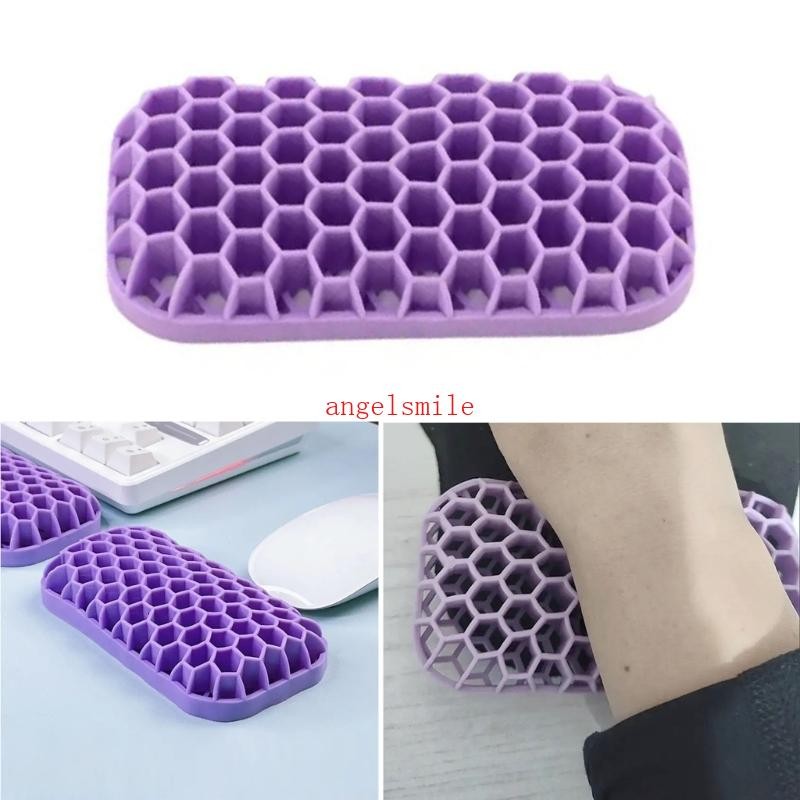 Ergonômico Favos Descanso Pulso Almofada Apoio Base Antiderrapante Para